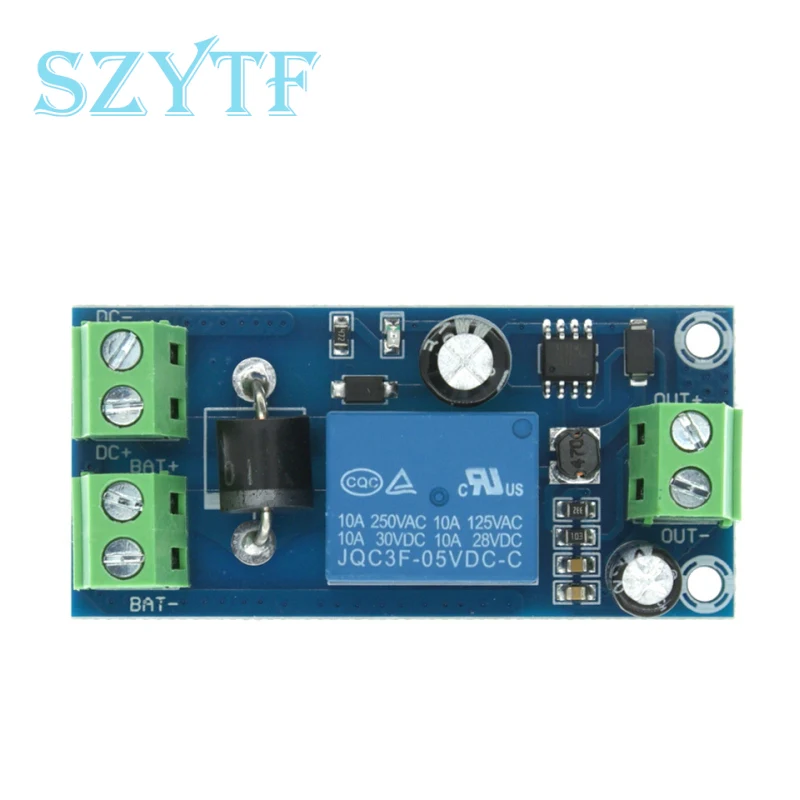 Automatic Power-OFF Protection Module - UPS Emergency Cut-off for 12V to 48V Systems - Battery Backup & Switching Control
