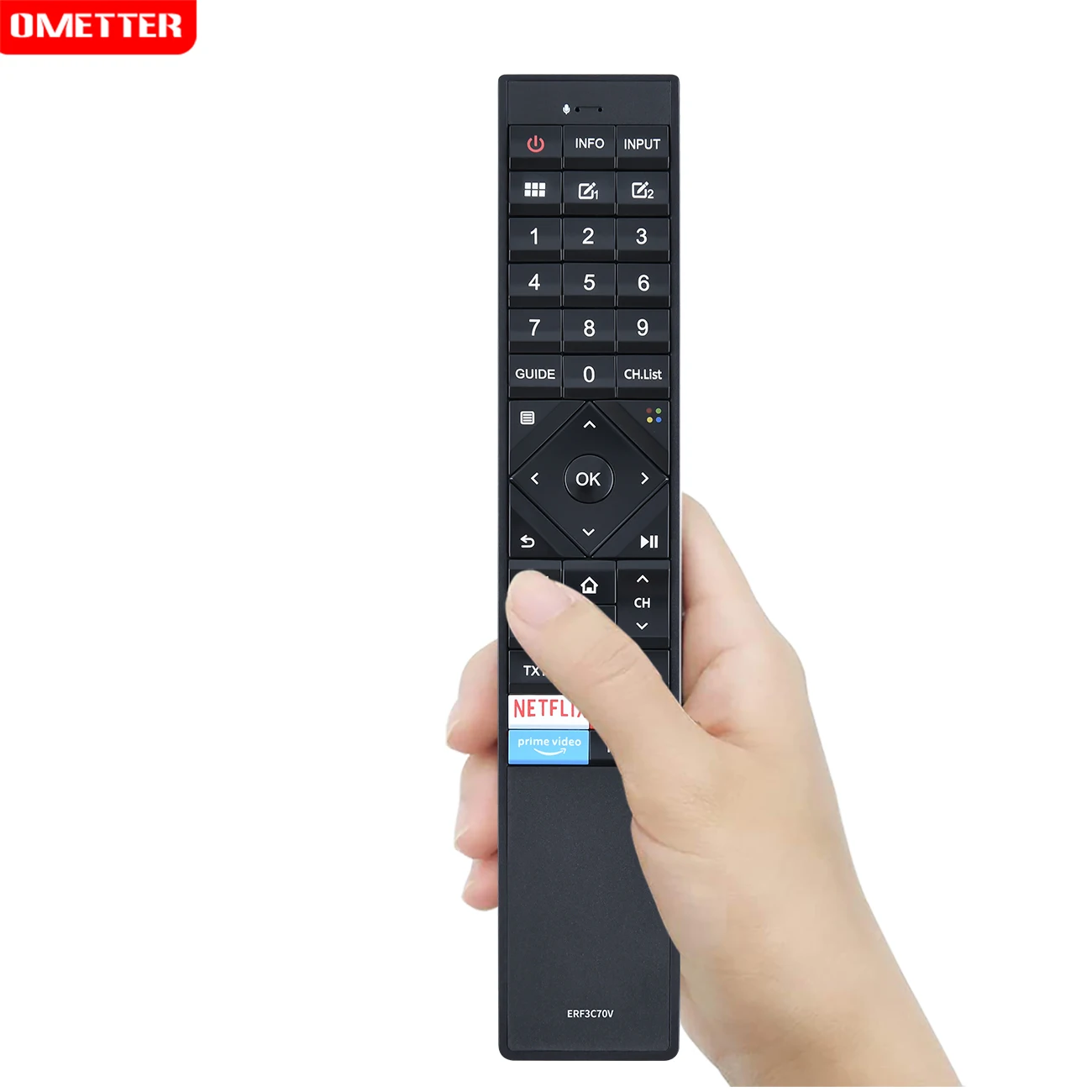 ل VU هيسنس Oled الذكية 4K التلفزيون التحكم عن بعد بدون صوت من ERF3C70V ERF3F70H H55O8BUK H5508BUK