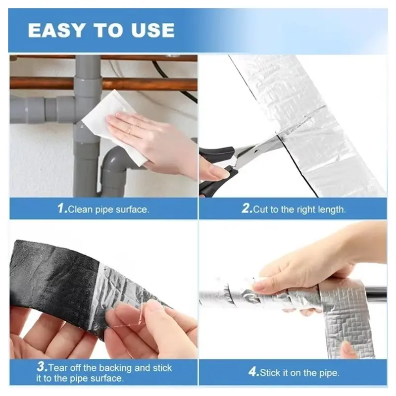 AB42-Freeze Protection Insulation Tape 5Cmx 10Mx 10Mm Insulation Tape Thermal Insulation Tape