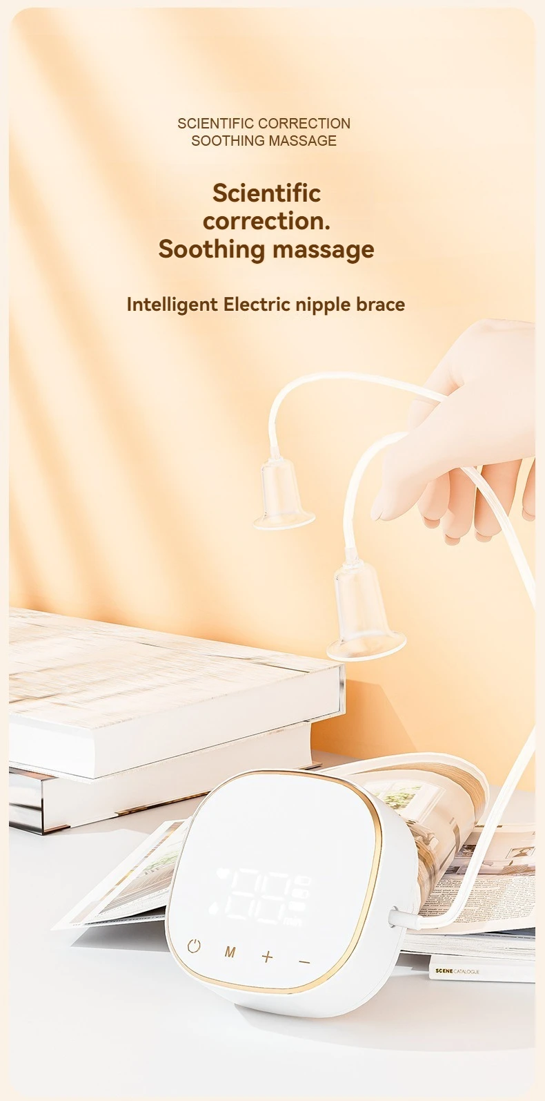 Электрический перевернутый корректор сосков Zhibao — перезаряжаемое устройство для извлечения сосков и коротких сосков