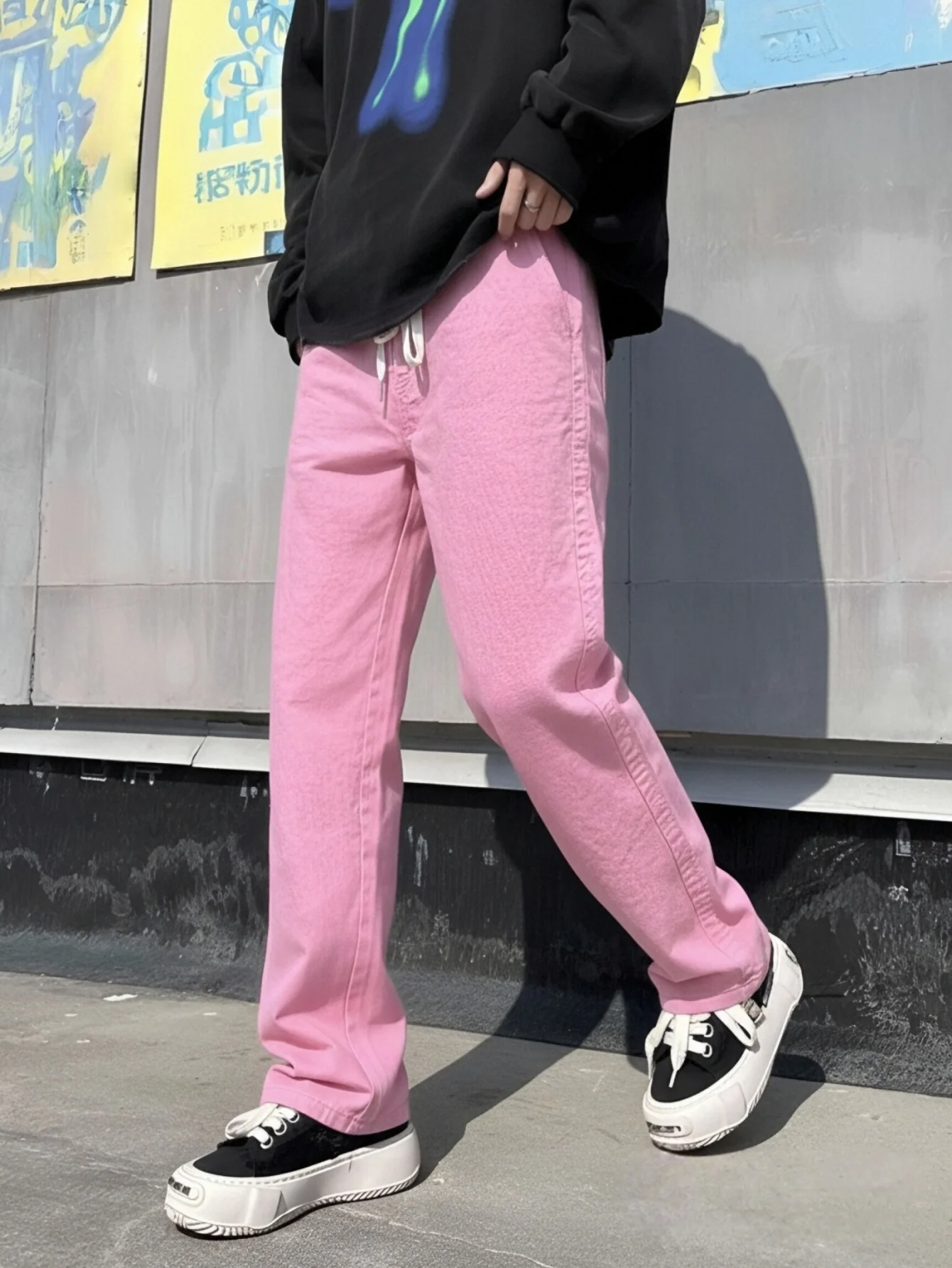 Trendy Denim Trousers for All Teens, Trendy Street Style, Limited Edition Black Friday