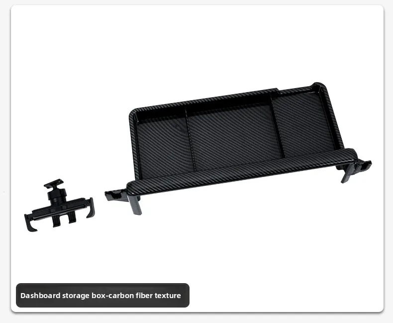 For BJ BAIC 212 T01 / EMC 212 Car Center Console Navigation Screen Storage Box Wear-resistant ABS Organizer Box Accessories detail image 6