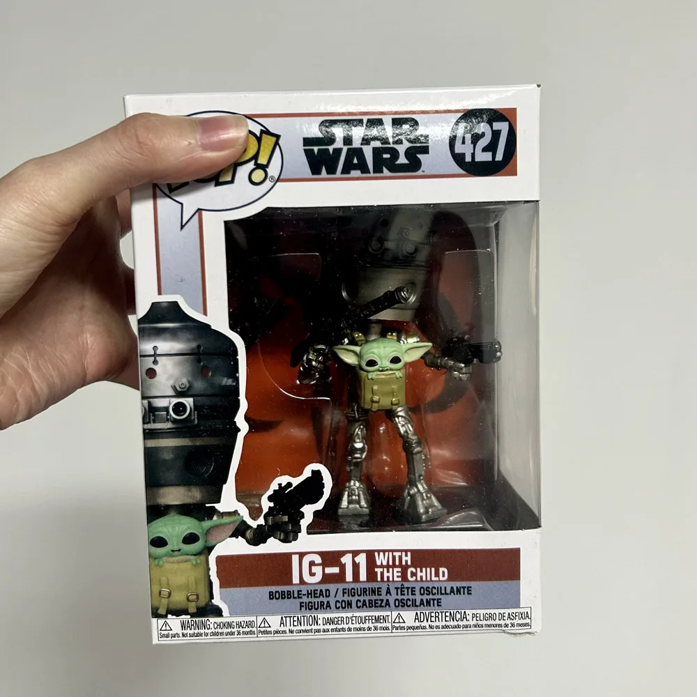 funko-pop-di-star-wars-ig-11-con-the-child-427-pops-action-figure-in-vinile-da-collezione-bambole-modellini-e-regali-per-l'arredamento-della-casa