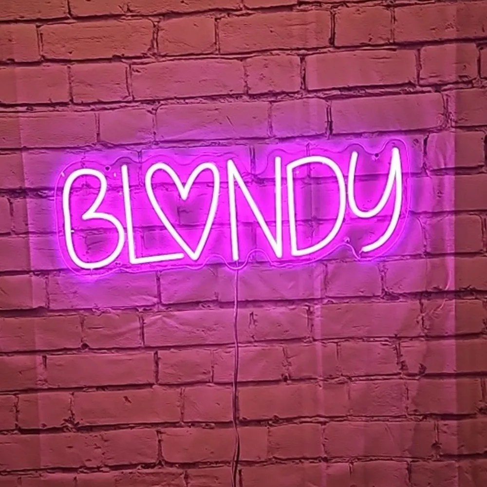 Neon Sign Custom LED Night Light, Kawaii Room Decor, Logo Business Facia, Bedroom, Wedding Gaming, Signboard Lighting