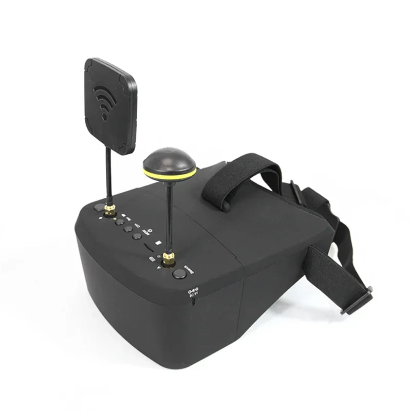 SkyDEl5.8G 40CH FPV Glasses LS-800D Dual Antenna With DVR 5