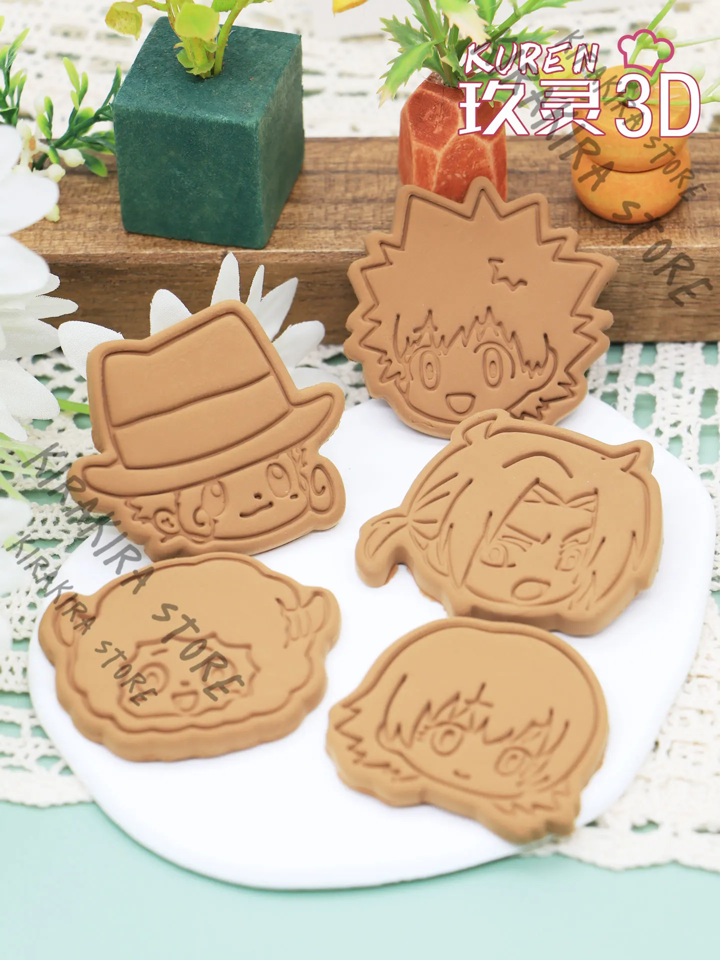 HITMAN REBORN реборн печенье талисман Q версия формы для выпечки инструмент DIY форма для печенья косплей ручная работа Hallowmas Comic-con