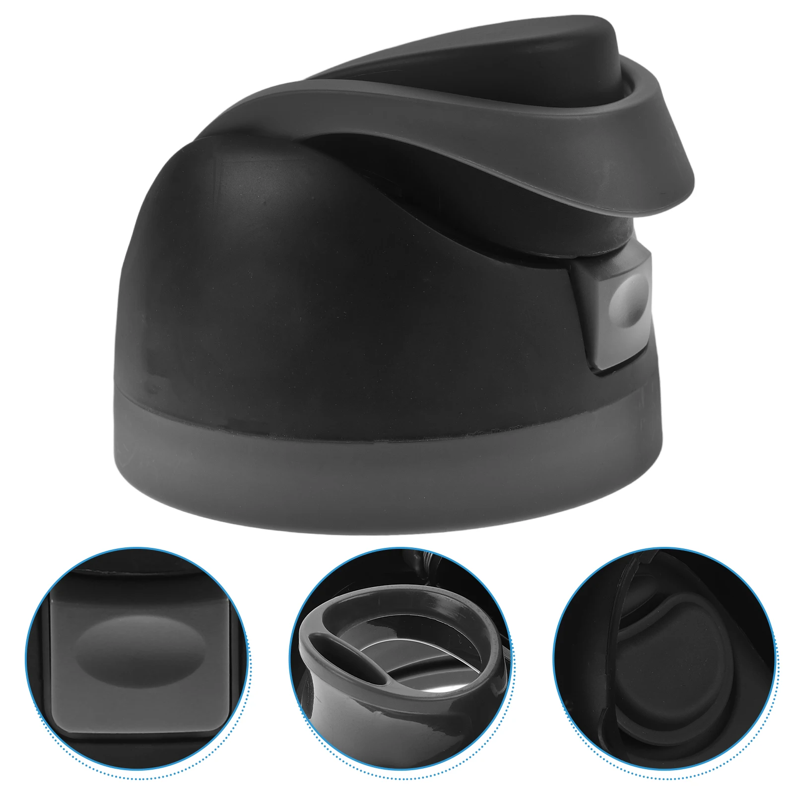 

Car Cup Outdoor Sports Lid Sealing Caps Widemouthed Covers Large Capacity Direct Drink Straw Travel Lids For Car Use