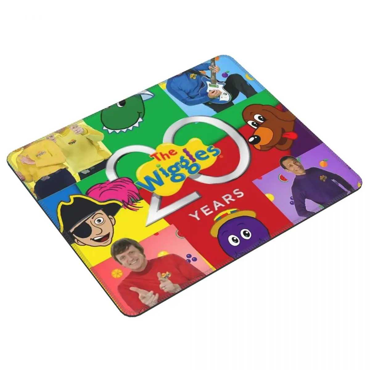 Multi-size Mouse Pad The Wiggles Tv Show Music Band Gamer PC Laptop Mats Keyboard Carpet Computer GamingAccessories Desk Mat