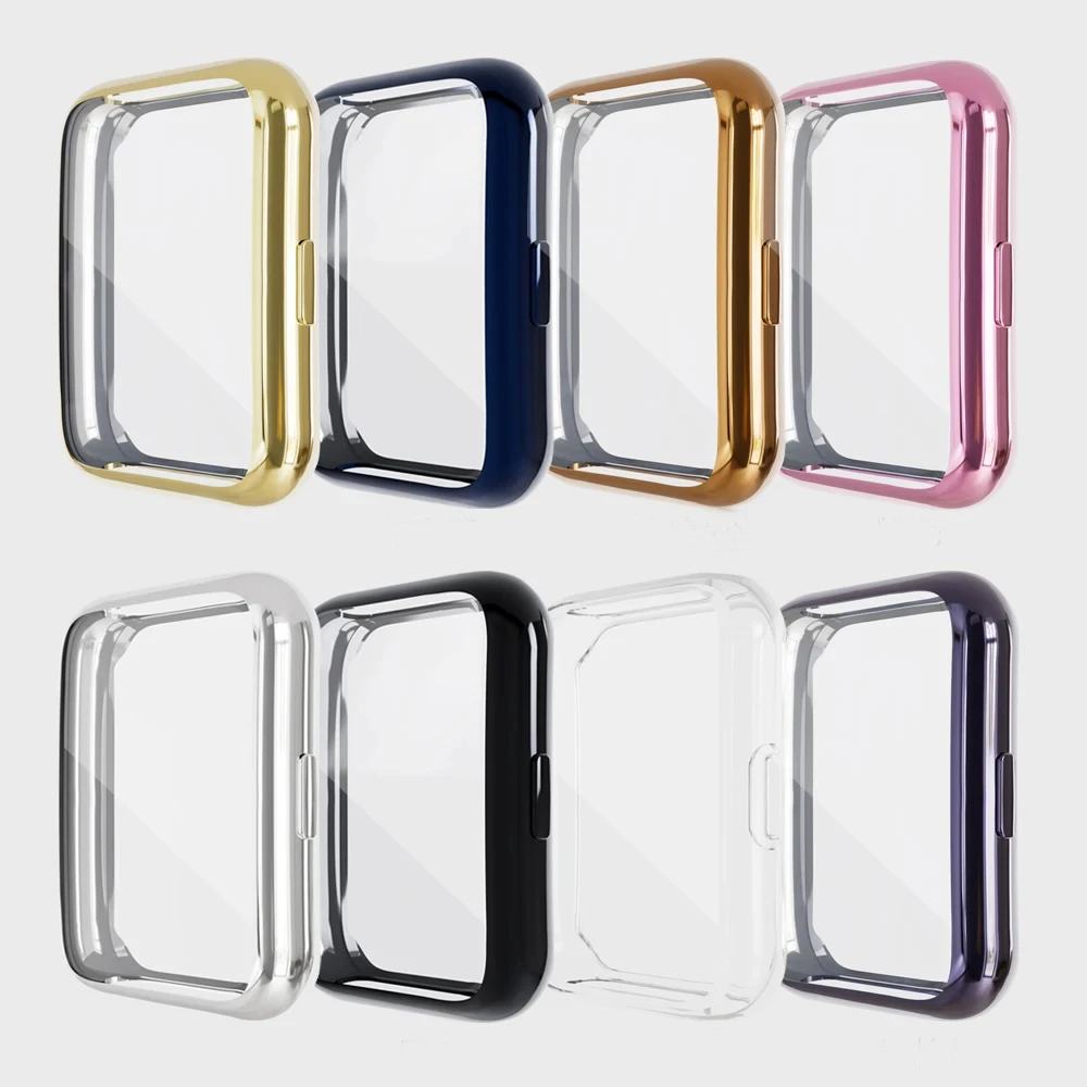 Electroplated TPU Watch Protector Case Cover For Huawei Watch Fit 2, Screen Protective Shell For Huawei Watch Fit 2 Accessories