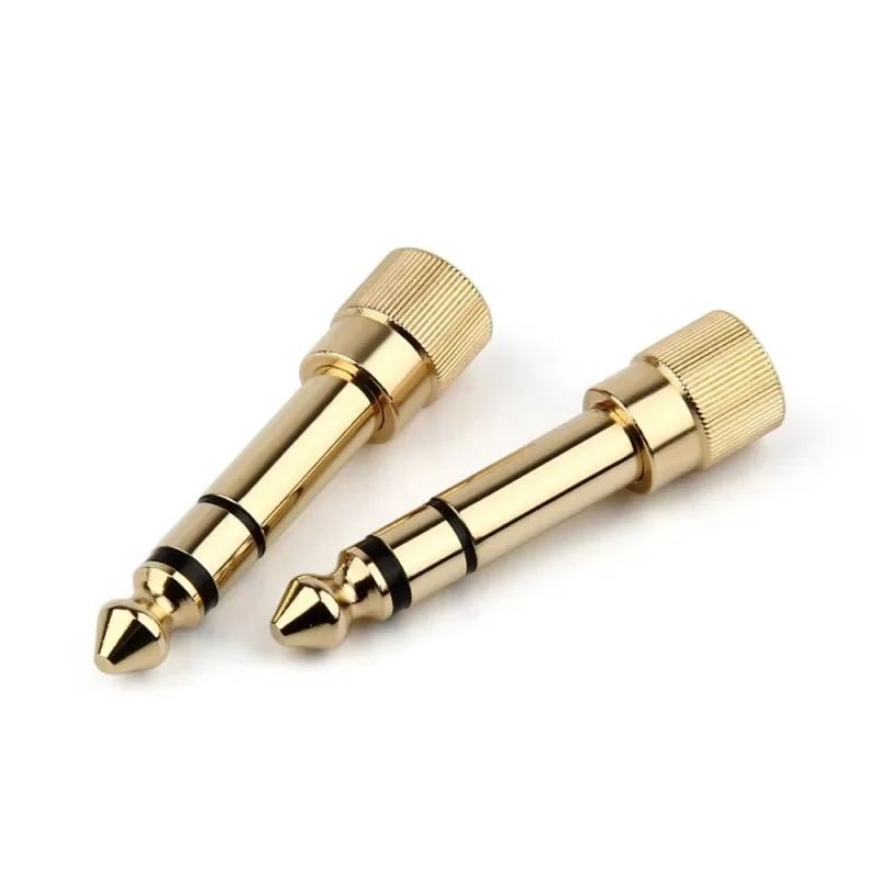 6.35 3.5 mm Jack Headphone Adapter For 6.35 mm Male To 3.5 mm Jack Female Audio Converter Plug Connector Amplifier Mic AUX Cable