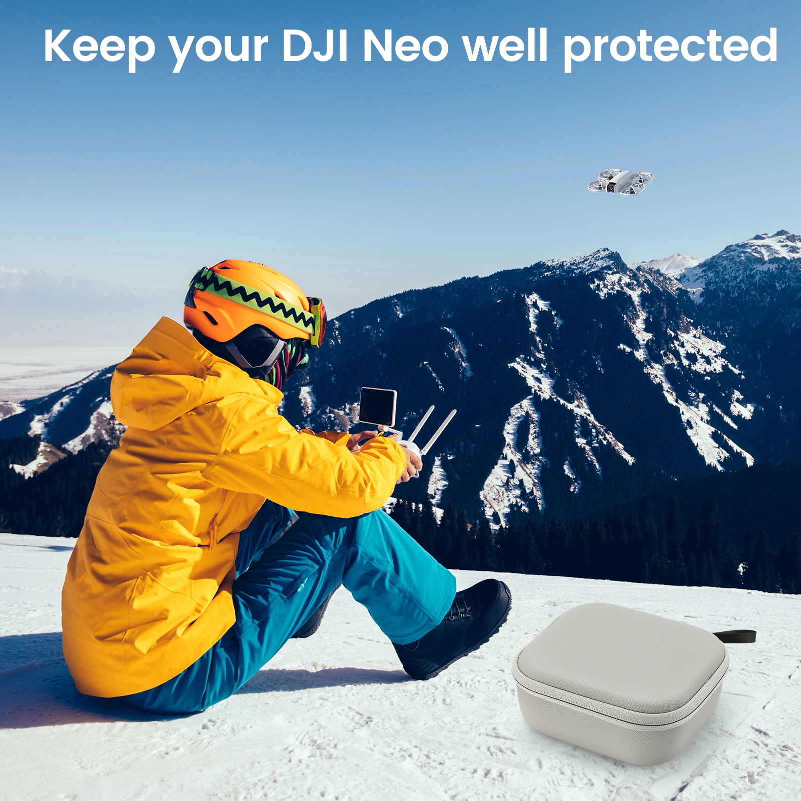 حقيبة للتخزين ل DJI Neo المضادة للخدش الغبار واقية في الهواء الطلق حقيبة محمولة حقيبة يد ل DJI Neo ملحقات طائرة بدون طيار