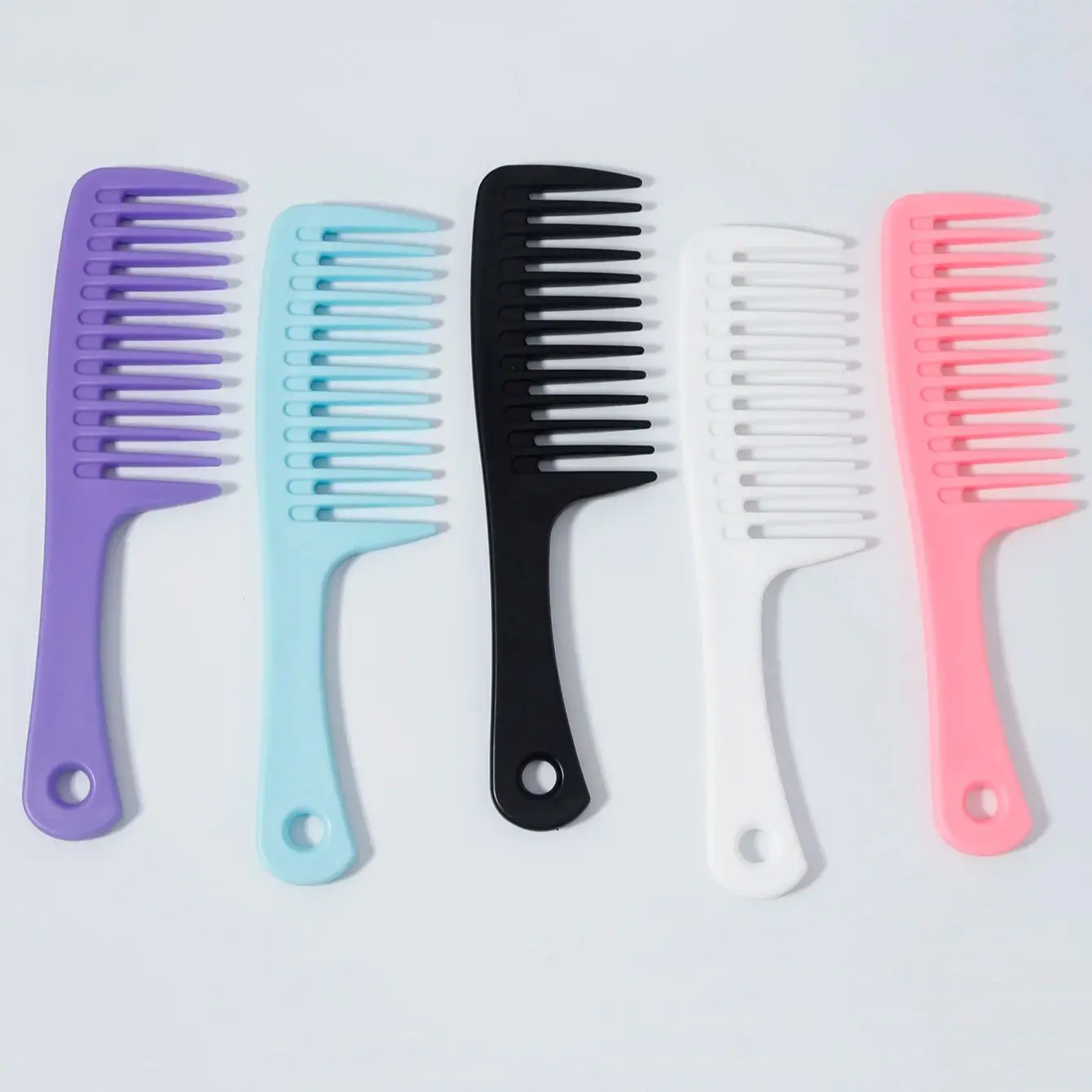 Hairdressing Wide Tooth Styling Comb, Anti-Static, Suitable for Home Hairdressing and Hair Salons, Special for Real Hair Wigs