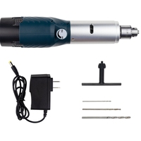 ABKP-12V Cordless Drill Rotary Tool, Cordless Drill Engraving Pen, Electric Mini Grinder Grinding Accessories US Plug