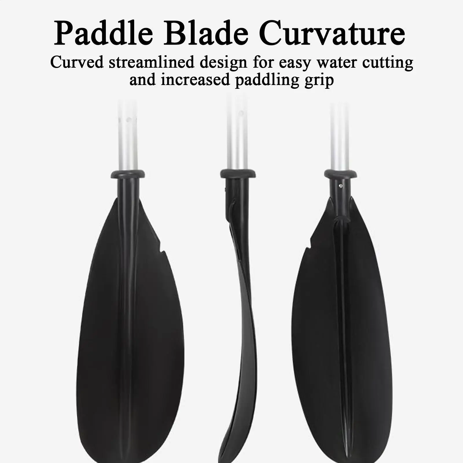 

Легкие весла для каяка, регулируемое весло с двойной головкой, съемный гребной инструмент из алюминиевого сплава для рыбалки, речного спортсмена, молодежи