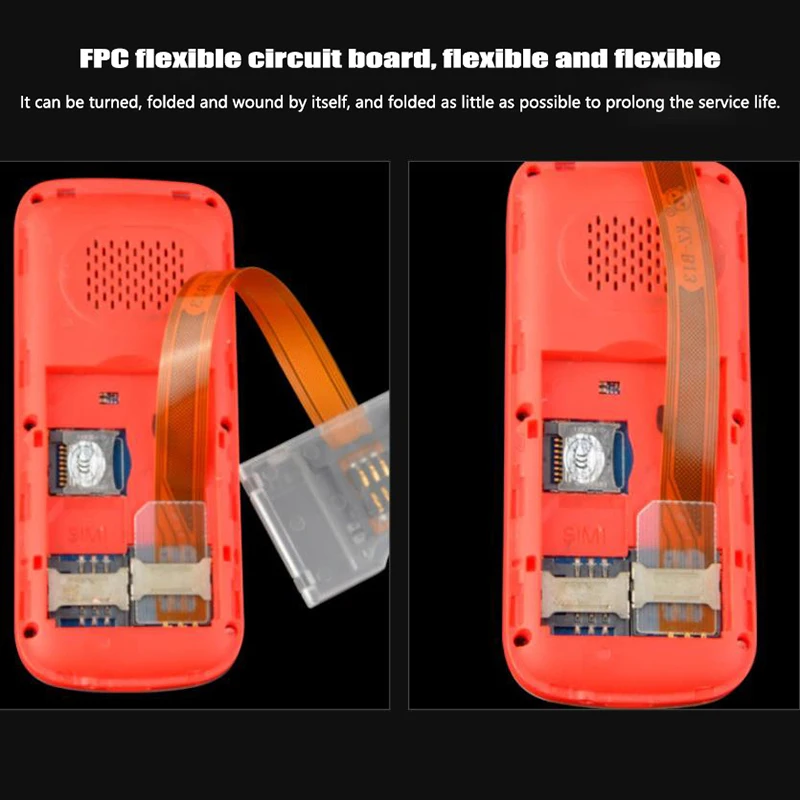 1pc Sim Card Turn to Big Card Slot Converter Adapter Transparent Card Open Device Universal for Mobile Phones Sim Cards