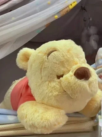 60cm Disney Large Stuffed Toys Winnie The Pooh Pillow Giant Plush Bear Doll Cute Room Ornamental Cushion Decor Easter Gifts