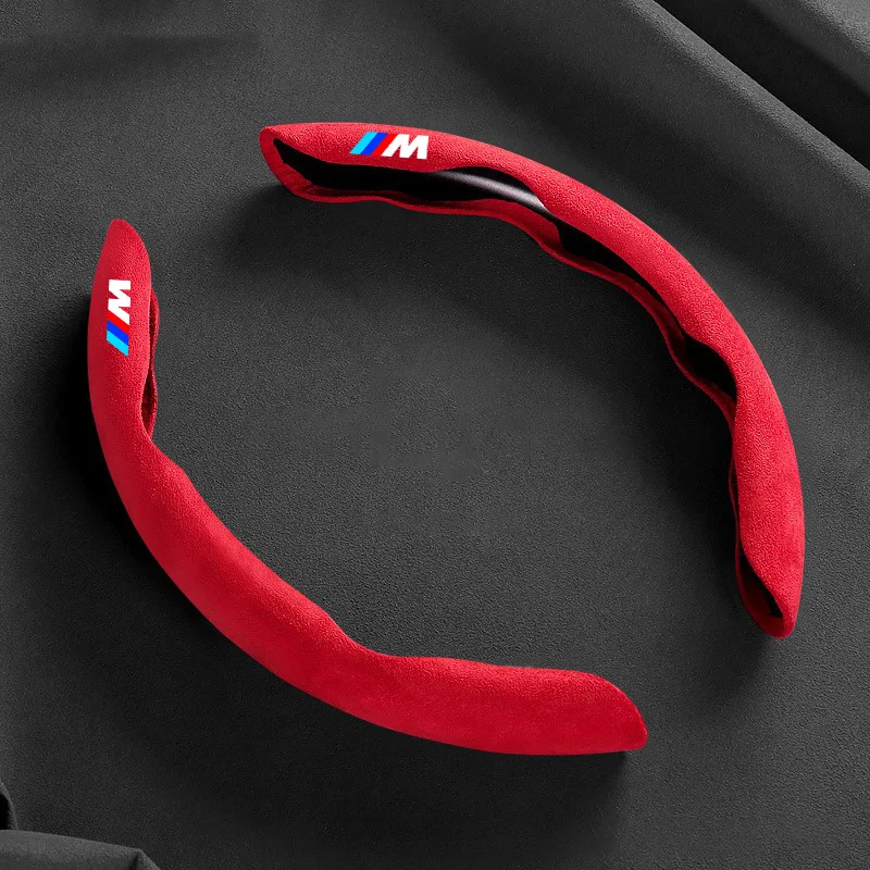 Suede Auto Steering Wheel Cover Car Steering Wheel For BMW M Sport 1 Series F20 M135i M140i M235i M240i X1 F21 F48 X2 F39 X3 F25 view 3