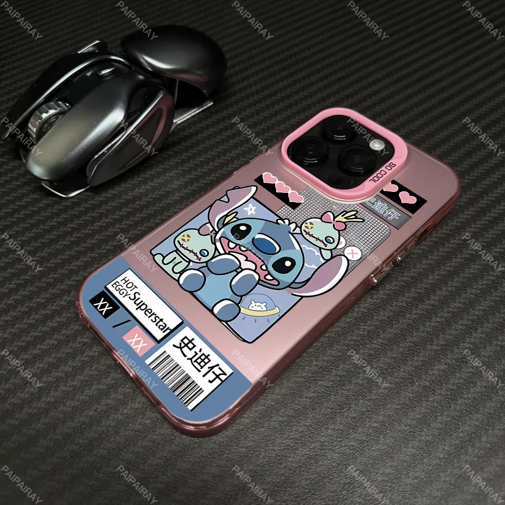 لطيف S-ستيتش زوجين لسامسونج غالاكسي S20 23 24 25 30 32 34 35 FE زائد الترا جراب هاتف قذيفة حماية الغطاء الخلفي IMD #2