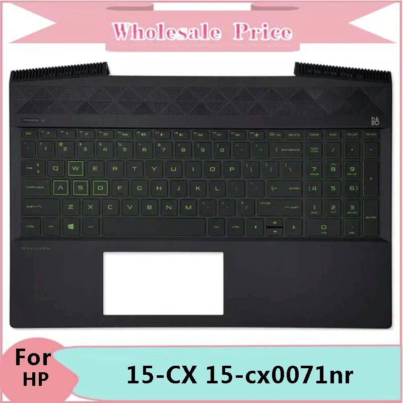 New Original For HP Notebook Pavilion 15-CX 15-cx0071nr TPN-C133 Laptop Palmrest Case Keyboard US English Version Upper Cover