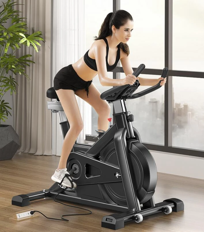 Magnetic Control Smart Spinning Bike Home Indoor Exercise Bike Gym Equipment Weight Loss Gym Bicycle Exercise Bike