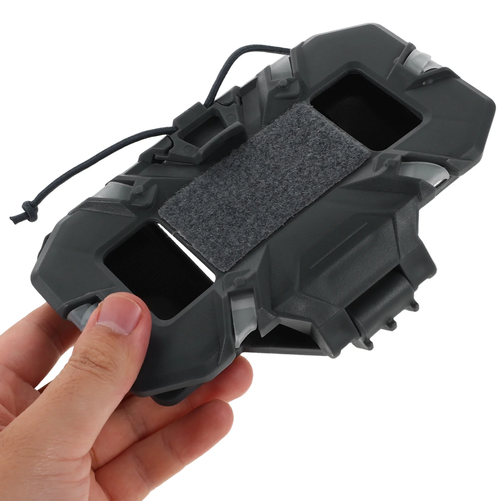 

Vest Phone Holder Chest Phone Board Carrier Foldable Navigation Board Mount Fit 4.7-6.7 Inch Screen for Outdoor Paintball