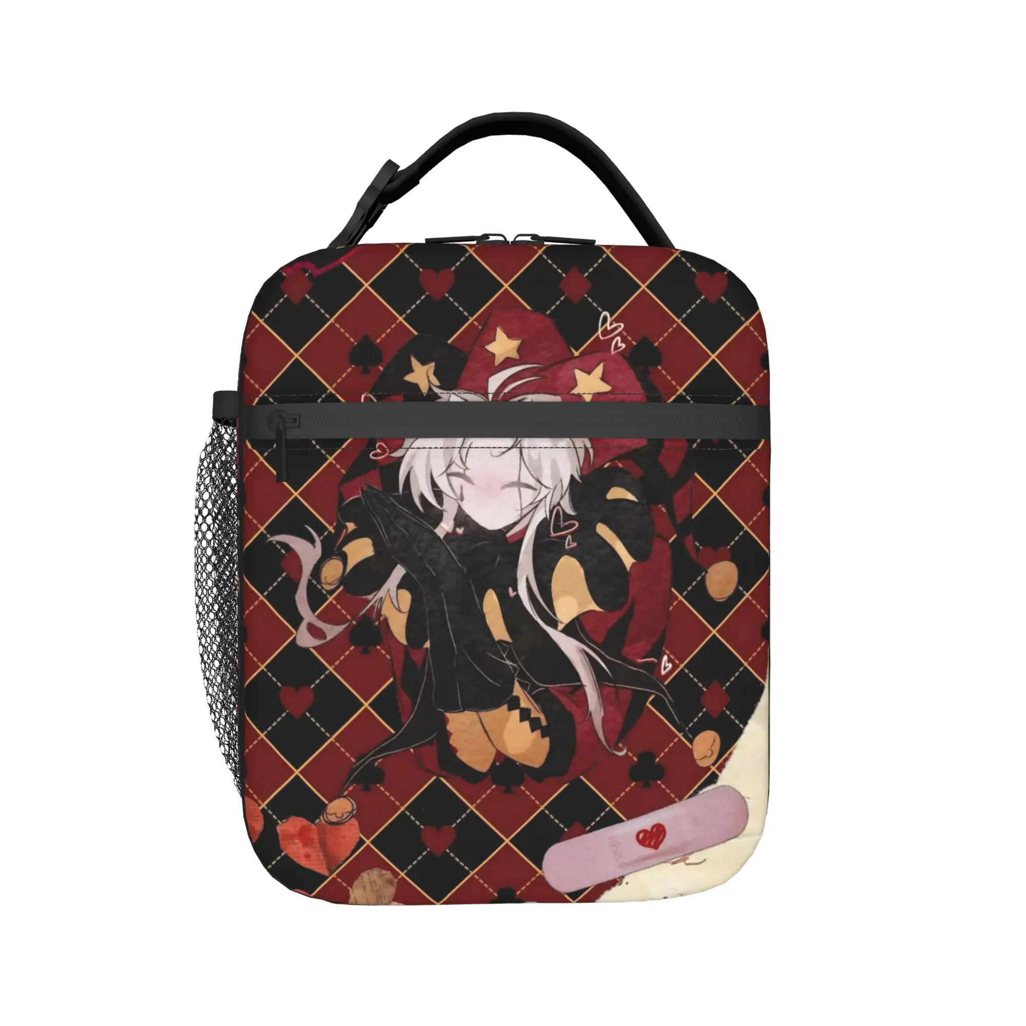 Pierrots The Freak Circus Merch Insulated Lunch Tote Bag For School Office  Food Box Portable Cooler Thermal Lunch Box