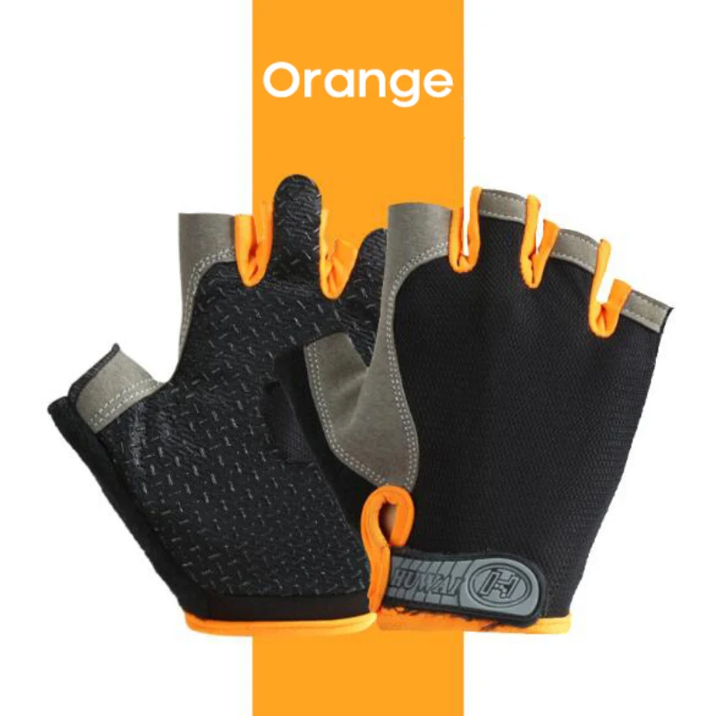 Gants de sport demi-doigt pour hommes et femmes, coordonnants, anti-transpiration, respirants, anti-choc, cyclisme en plein air