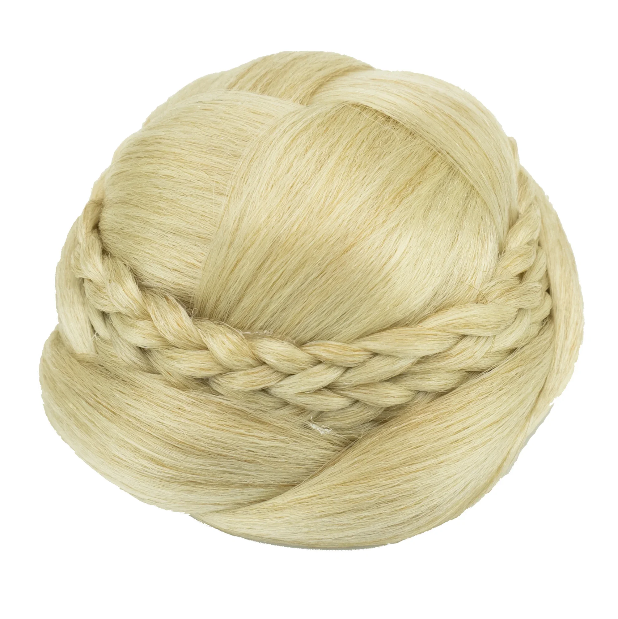 الاصطناعية اليدوية مضفر العقدة راقصة غطاء الشعر دونات قطع الشعر Scrunchies كعكة الشعر شعر مستعار إكسسوارات الشعر للنساء