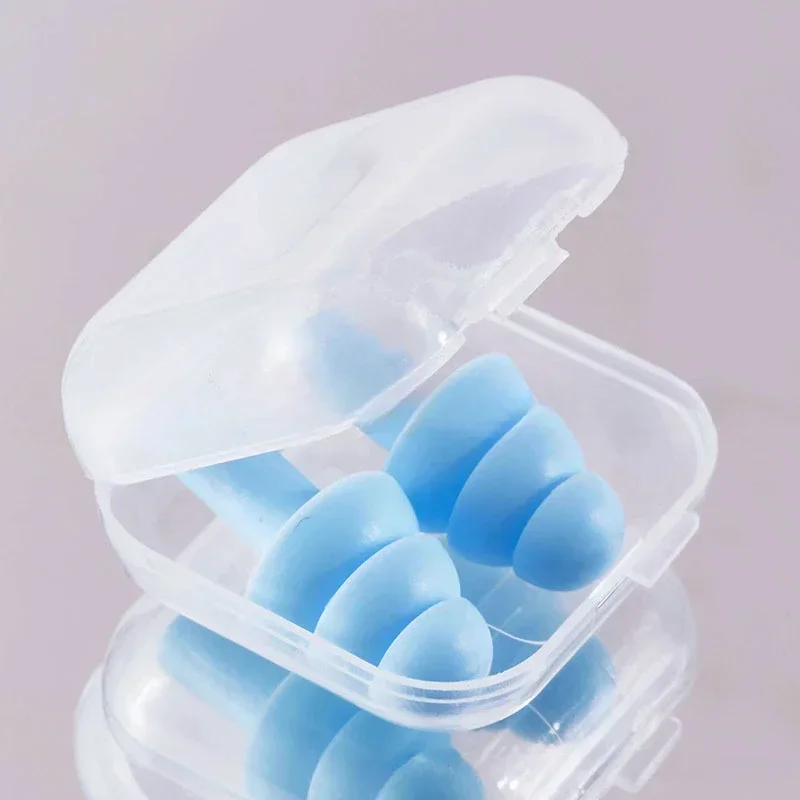 Colorful Soft Silicone Earplugs Waterproof Swimming Waterproof Insulation Comfort Ear Plugs Noise Cancelling For Sleep