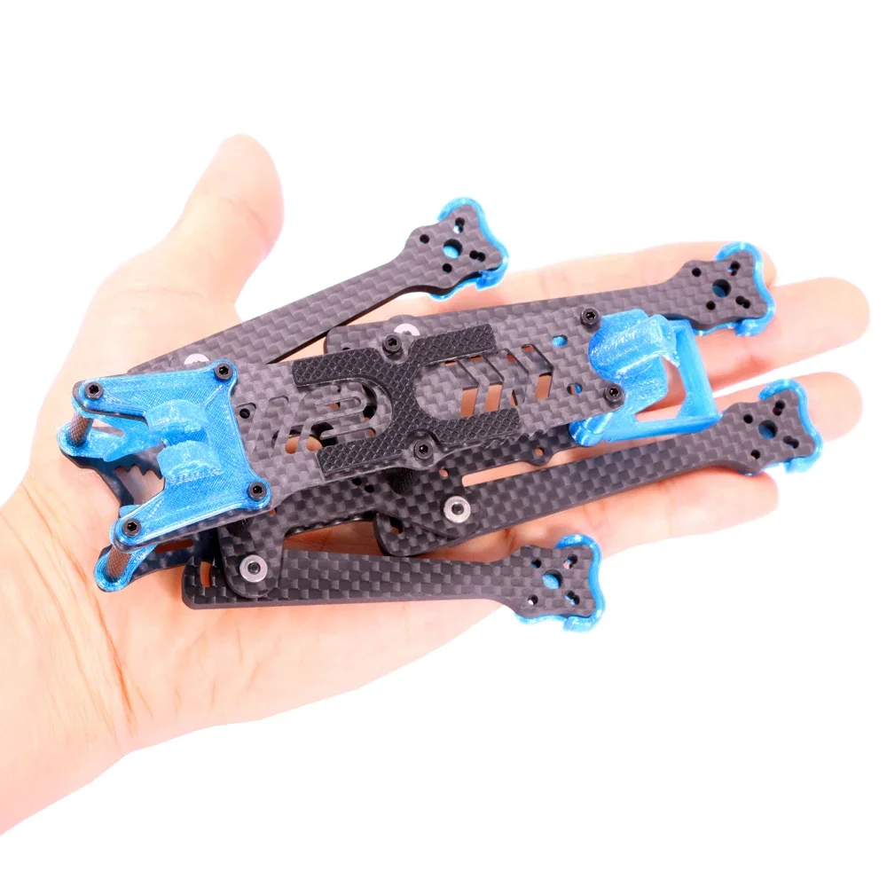 LR4 175mm Wheelbase 4 Inch Long Range foldable arm Frame Kit Compatible Caddx Vista HD Digital System for RC Car FPV Racing