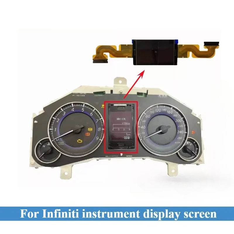 

For Infiniti G37 FX35 QX70 The Instrument Display Screen Is Missing Words and Does Not Display Broken Characters