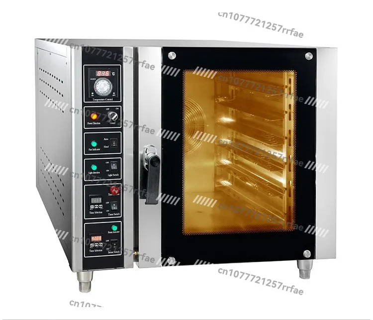 

Новая промышленная электрическая конвекционная печь с 6 лотками, автоматическая печь с горячим воздухом из нержавеющей стали