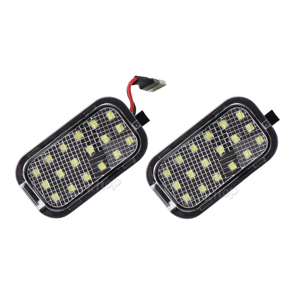 LED Side Rearview Mirror Floor Ground Lamp Puddle Welcome Light For Cadillac Escalade Chevrolet Avalanche Suburban Tahoe GMC
