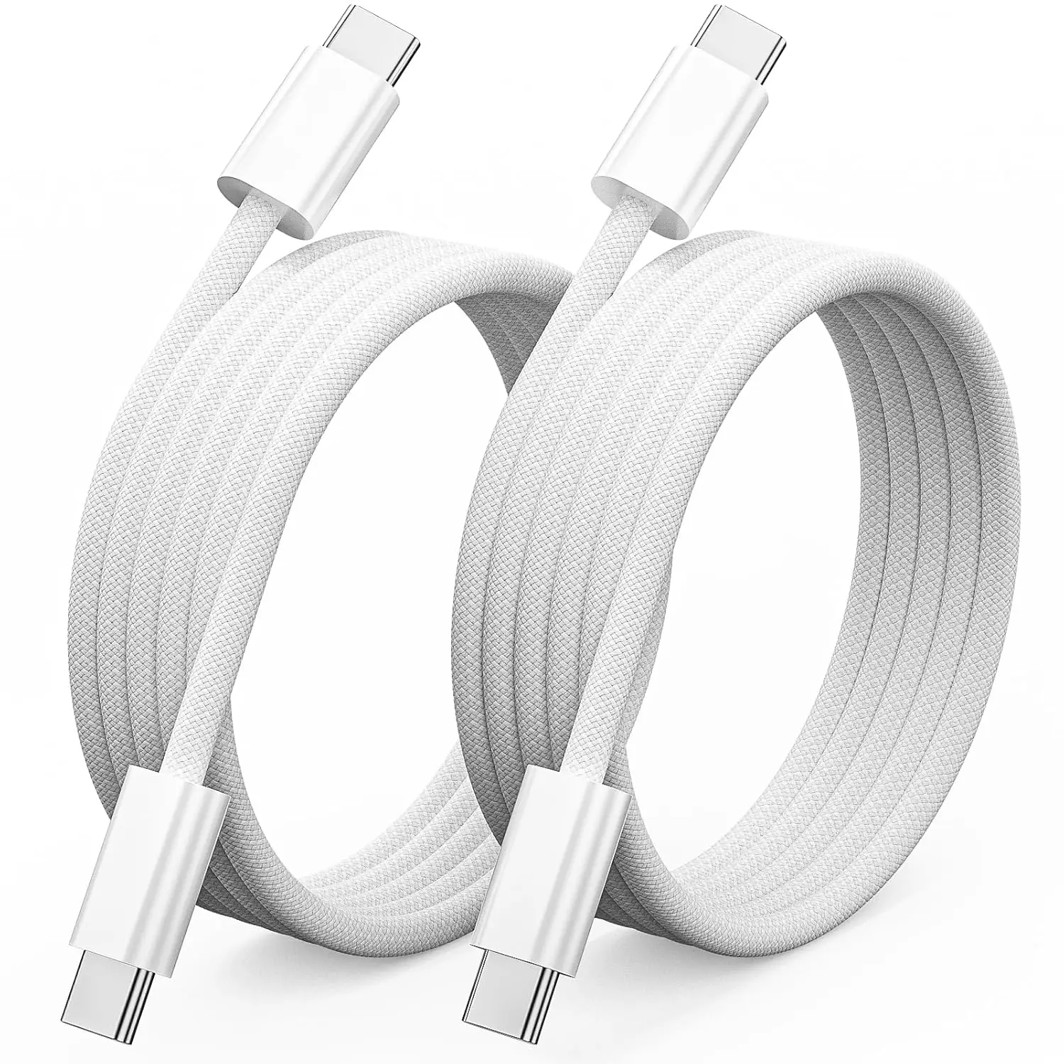 WEFOR Cable, USB C to USB C Cable 3FT 2 Pack, 60W Type C Fast Charging Cable for iPhone 17/16/15 Pro Max/Pro/Plus