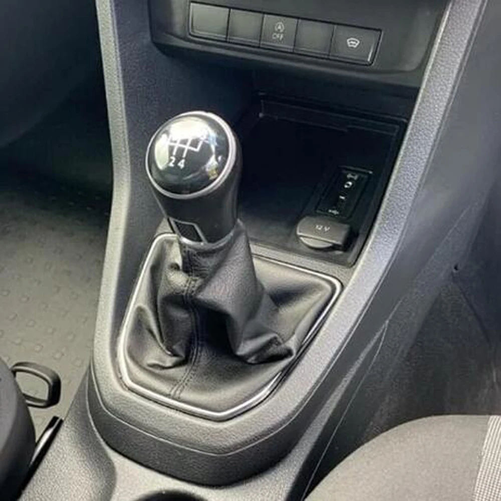 Perilla de palanca de cambios, interruptor de palanca de cambios, perilla de palanca de cambios para VW Caddy 4 IV MK4 2015 -2019, manija de palanca de cambios Manual de 5/6 velocidades