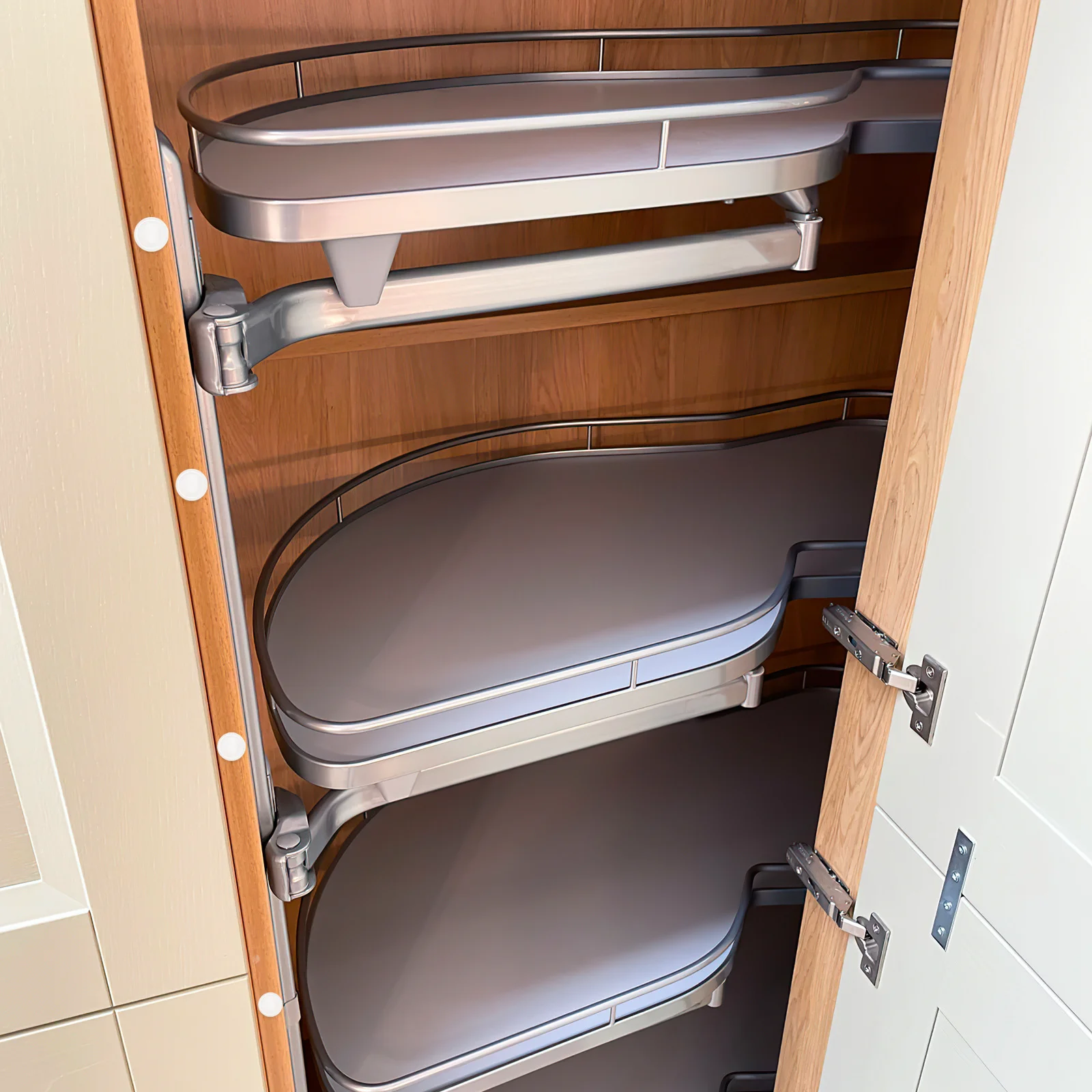 128 قطعة من مصدات أبواب الخزانة الشفافة من السيليكون لتوقف الدرج وواقي وسائد الأثاث لتخفيف الصوت #6