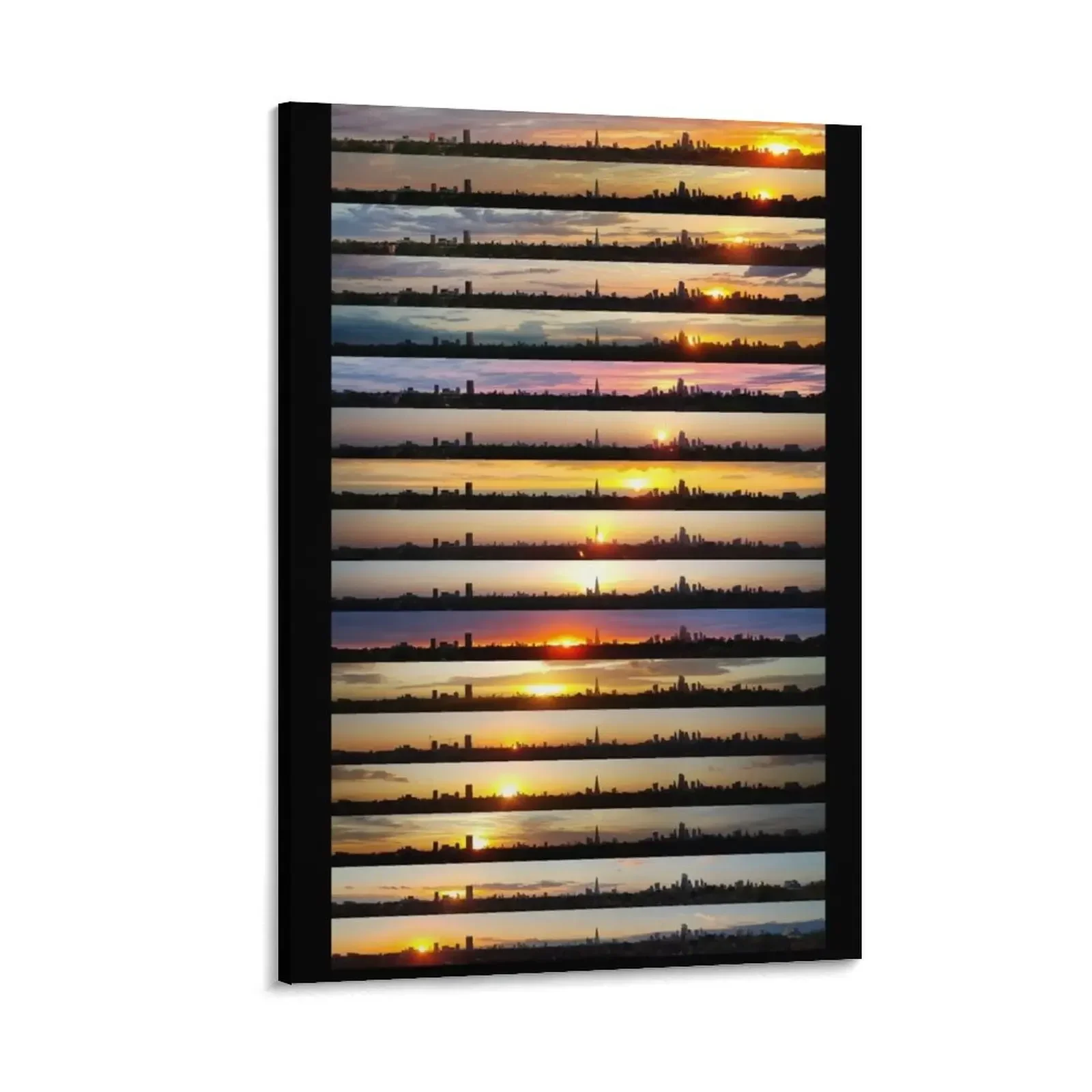 

London Sunsets 002: Reflect Canvas Painting poster bedrooms decor posters anime