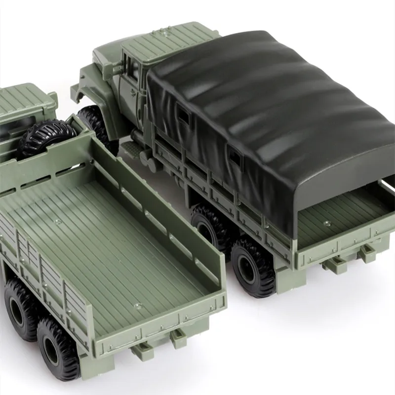 4D 1/72 Russia Kraz-260 Tractor Assembly Model Heavy Truck Plastic Military Model Kit Vehicle Toy - Image 3