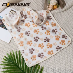 40X60CM Pet Blanket Super Soft Fluffy Winter Warm Dog Blanket Cute Warm and Comfortable Cat and Dog Cushion Blanket Pet Supplies