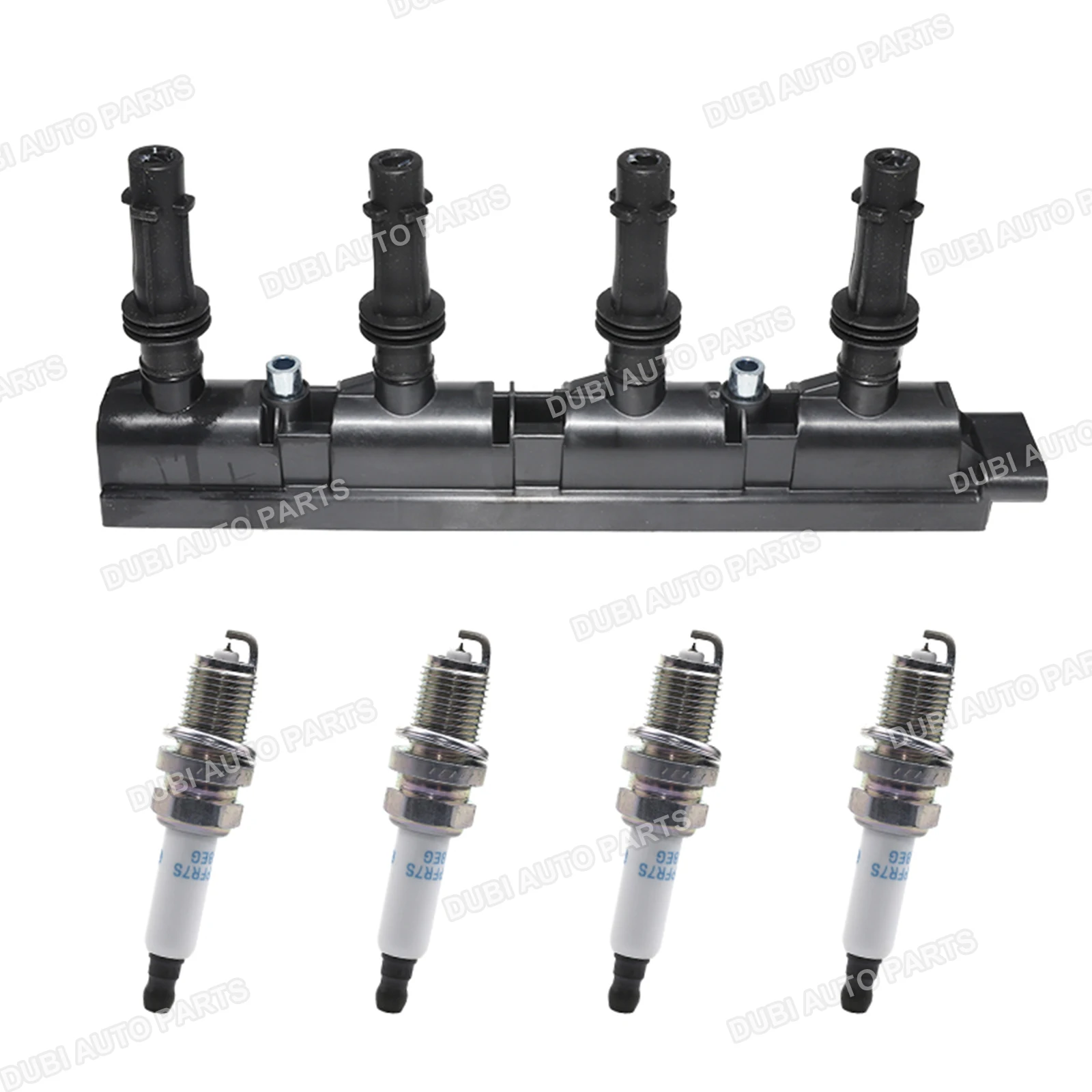 Ignition Coil Spark Plugs Kit For CHEVROLET CRUZE 1.4 2011-2015 ORLANDO TRAX OPEL ASTRA J CORSA D VAUXHALL ZAFIRA 55577898 UF669
