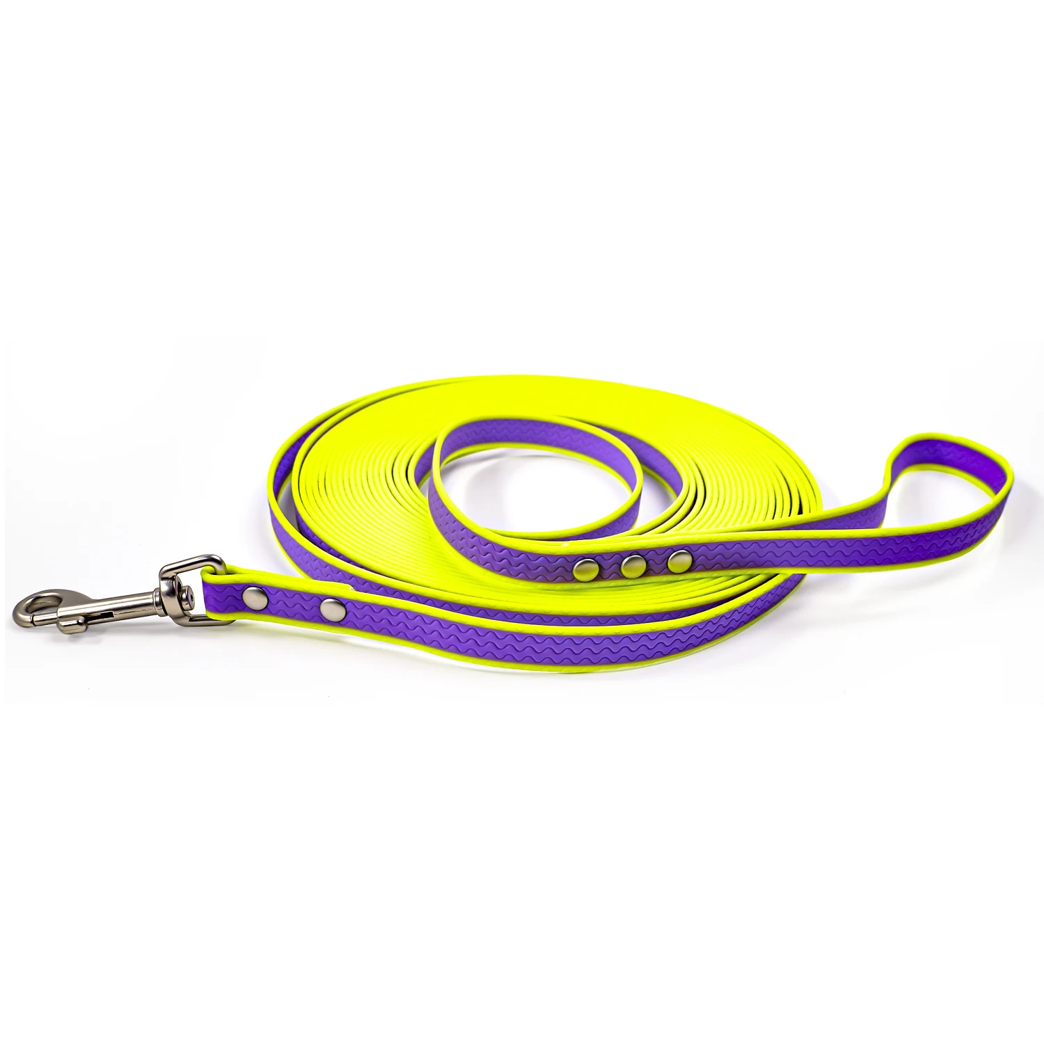 Wasserdichte Langlebige Zweifarbige PVC-Hundeleine, Weich Flexibel mit Starkem Griff, Leicht zu Reinigen für Kleine und Mittelgroße Hunde beim Spaziergang im Freien – Detail 8