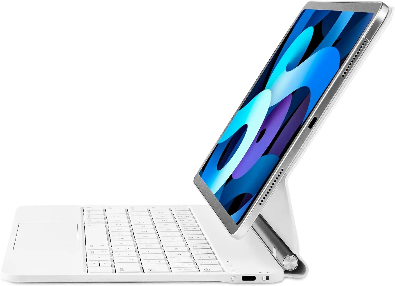 Eclado rem magnet, sarung tangan cerdas untuk iPad Pro 2022 11 polegadas, iPad Pro de 11, 4und e 3engah e 2zzle e 1zzle geraão-Capa de teclado fina