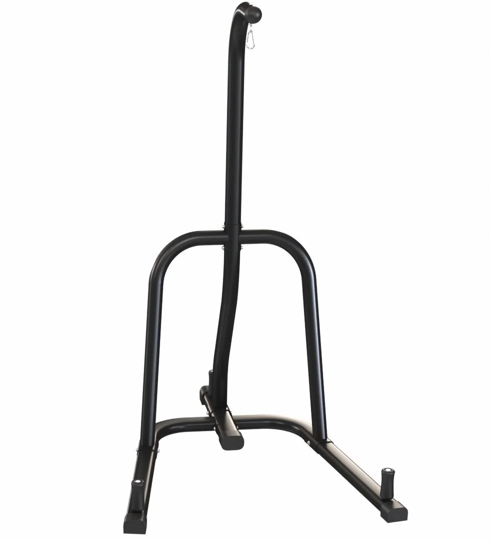 Freestanding Steel Heavy Bag Stand Versatile Rig Rack with Hook for Hanging Boxing Bags