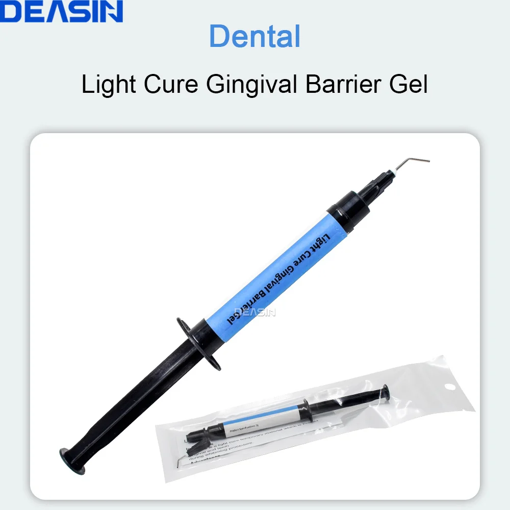DEASIN 1pcs 3ML Dental Composite Light Curing Gingival Barrier Dental Gum Dam Protector Gel Professional Protective Agent