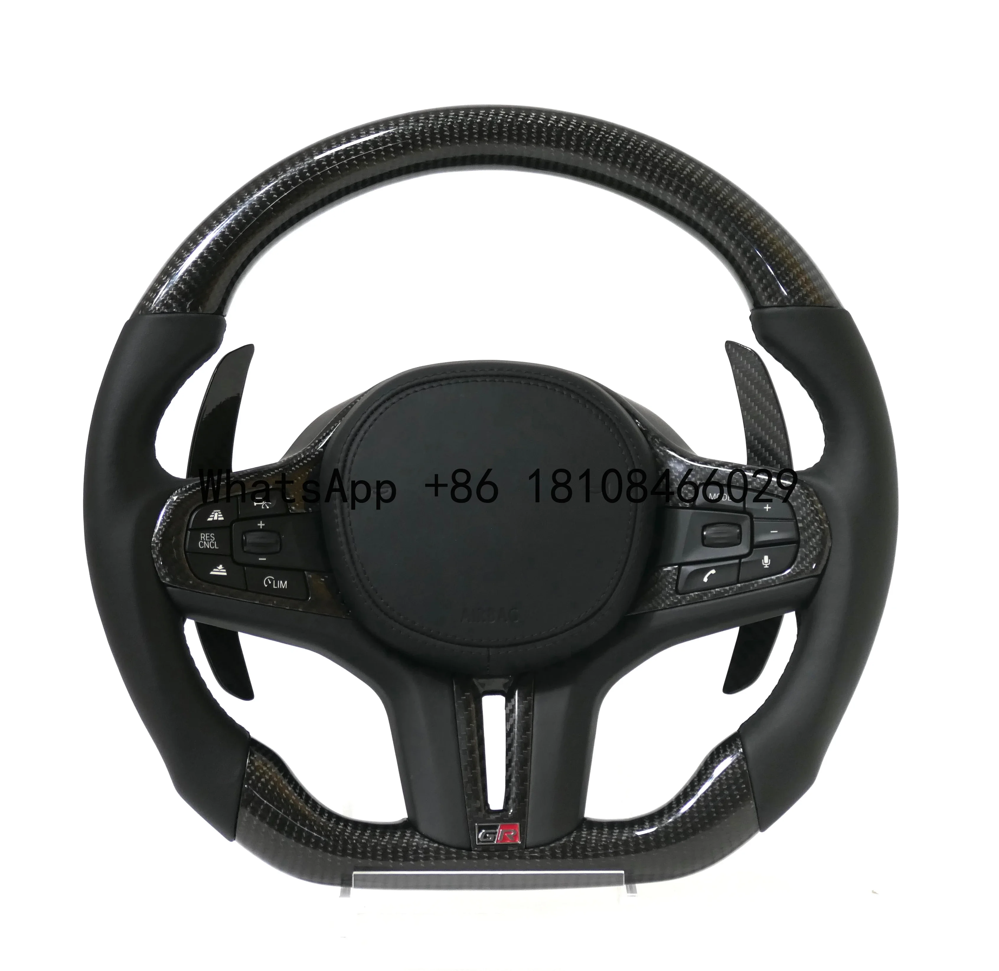 

High quality Custom Carbon Fiber Steering Wheel for toyota AT86 Supra mk5 Supra A90 GR86 Steering Wheel with lane shift function