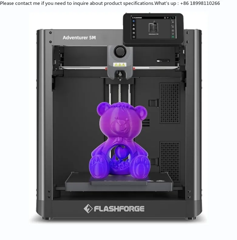 Mini 3D Printer Machine  5M Fast Kit Automatic Condition for Prototyping Supports PLA Material 1 Year