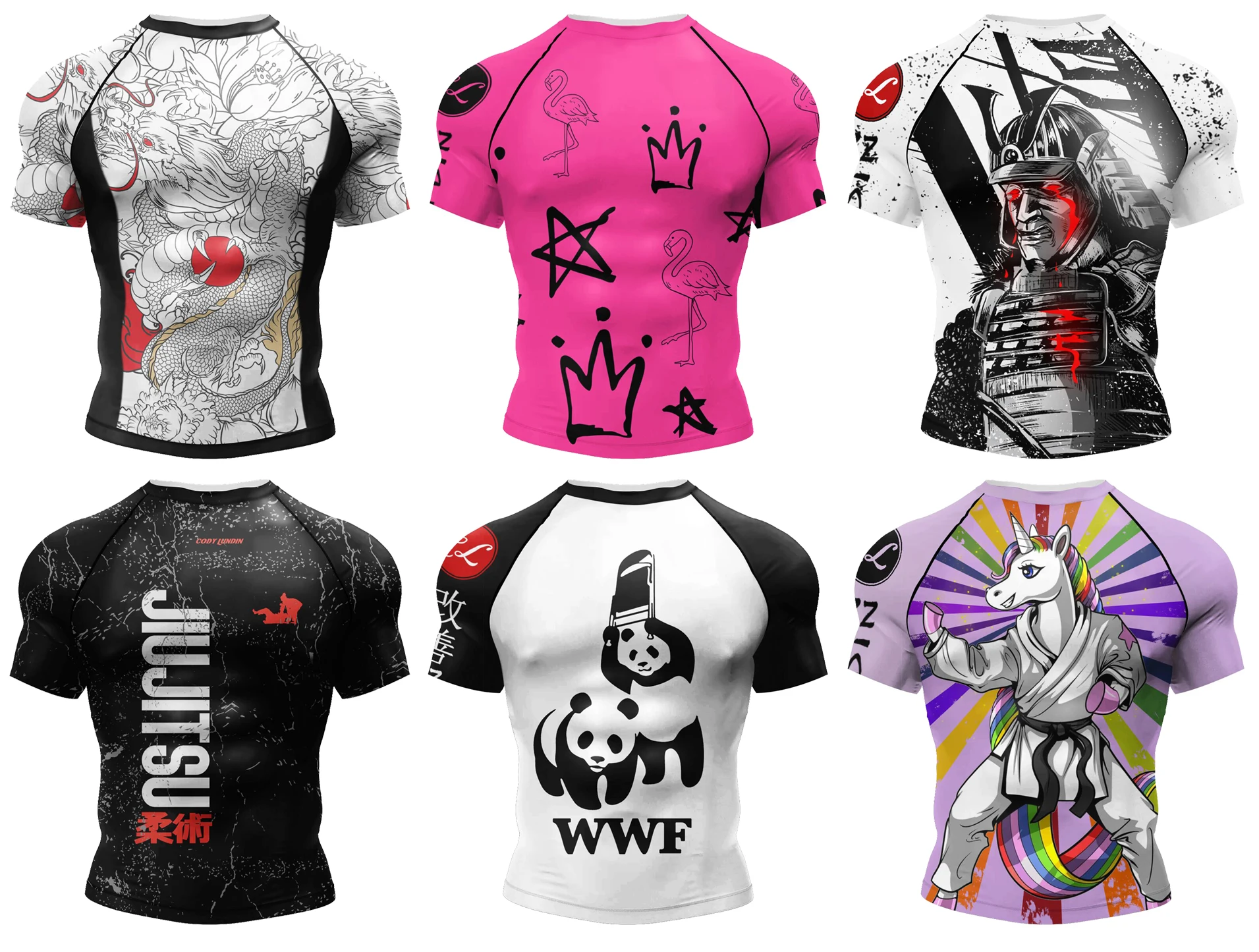 Cody Lundin-Bjj Rashguard de Compressão Masculino, Sem Gi, Jiu Jitsu, Top de Ginásio, Sublimação Rash Guard, Manga Curta, Blusa Brasil