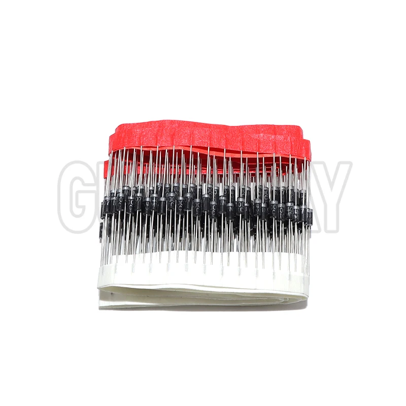100/200 قطعة التبديل السريع شوتكي ديود 1N4148 1N5817 1N5819 1N4007 1N5399 الثنائيات المعدل عدة DO-41 / DO-35 / DO-15