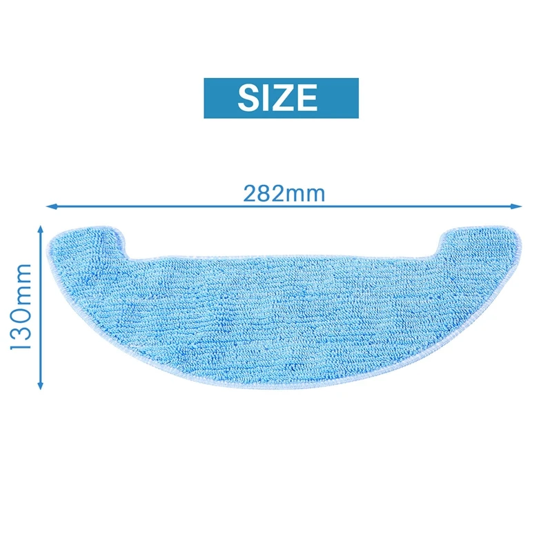 10 Pieces/Lot Vacuum Cleaner Parts Mop Cloth For Chuwi Ilife A4 Robotic Cleaner SALES
