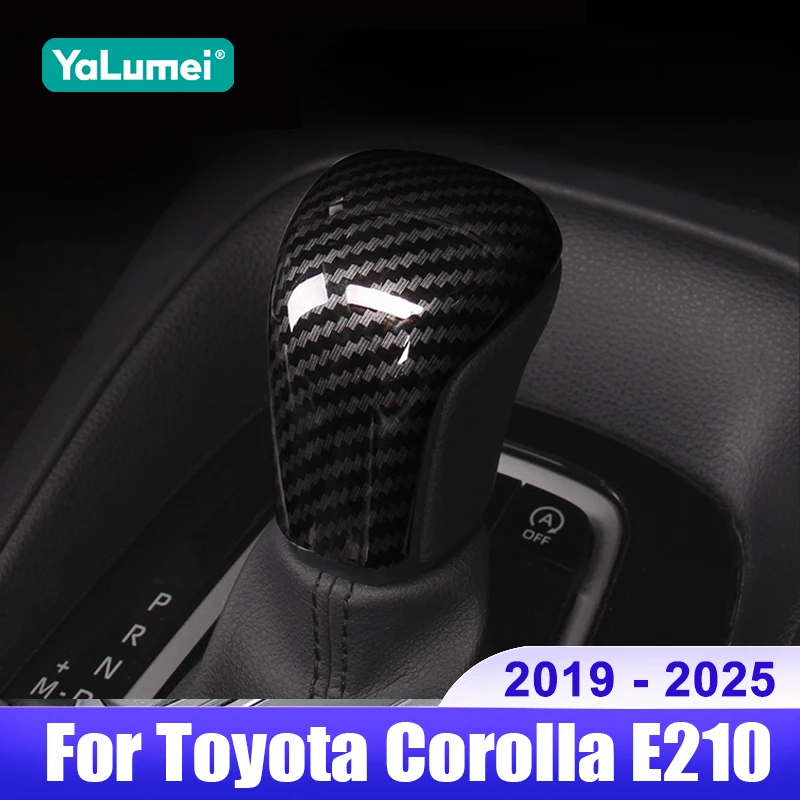 

For Toyota Corolla E210 2019 2020 2021 2022 2023 2024 2025 Hybrid Car Gear Shift Automatic Gear Head Knob Cover Accessories